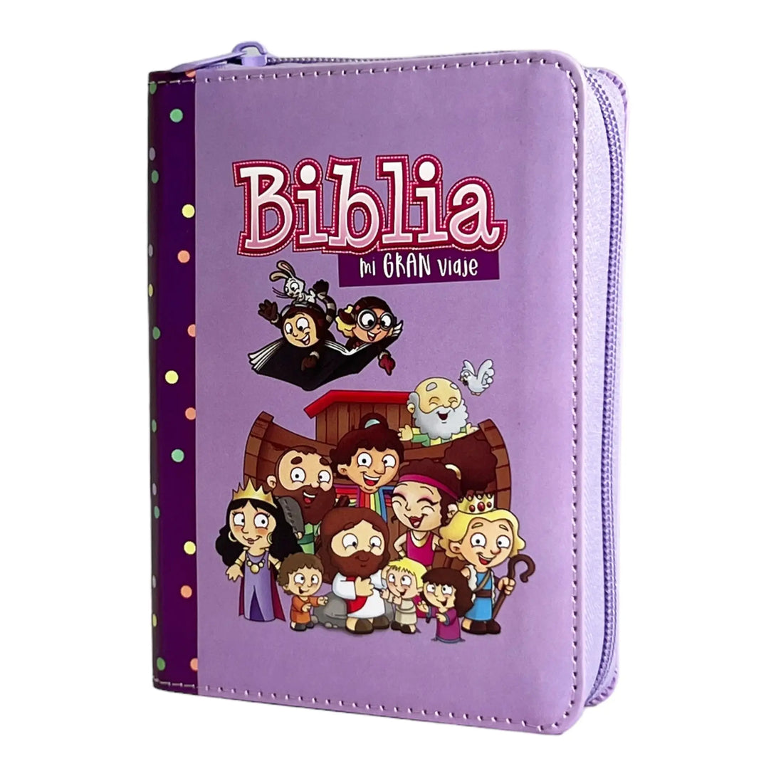 Biblia Reina Valera 1960 para niños Mi gran viaje. Tamaño